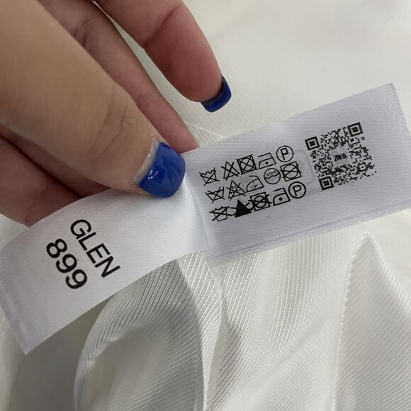 Zara Womens Blazer Suit Jacket M Medium Oyster White Gold Buttons 2399/593 NWT - Picture 13 of 16